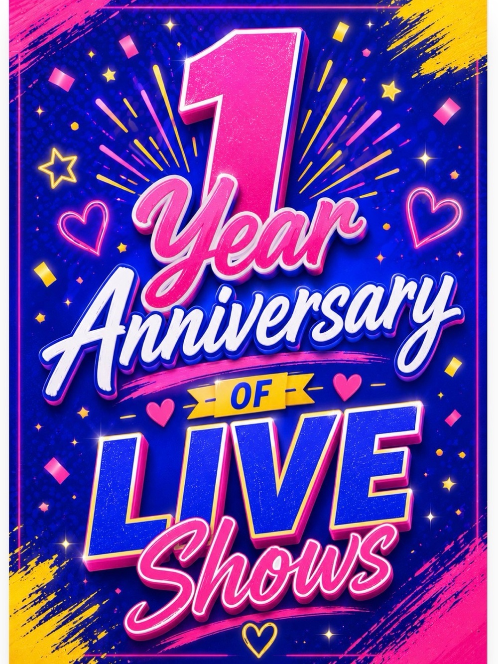 ANNIVERSARY SHOWB 51-100 🩷💙💛LIVE LISTING💛💙🩷